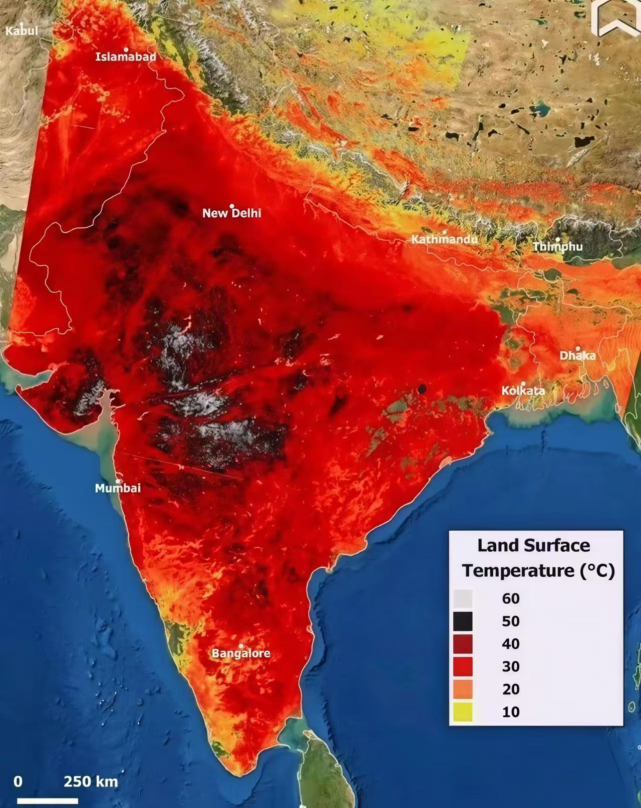 La ola de calor en India se intensifica – Las pantallas exteriores DIP se enfrentan a una prueba de valor crucial